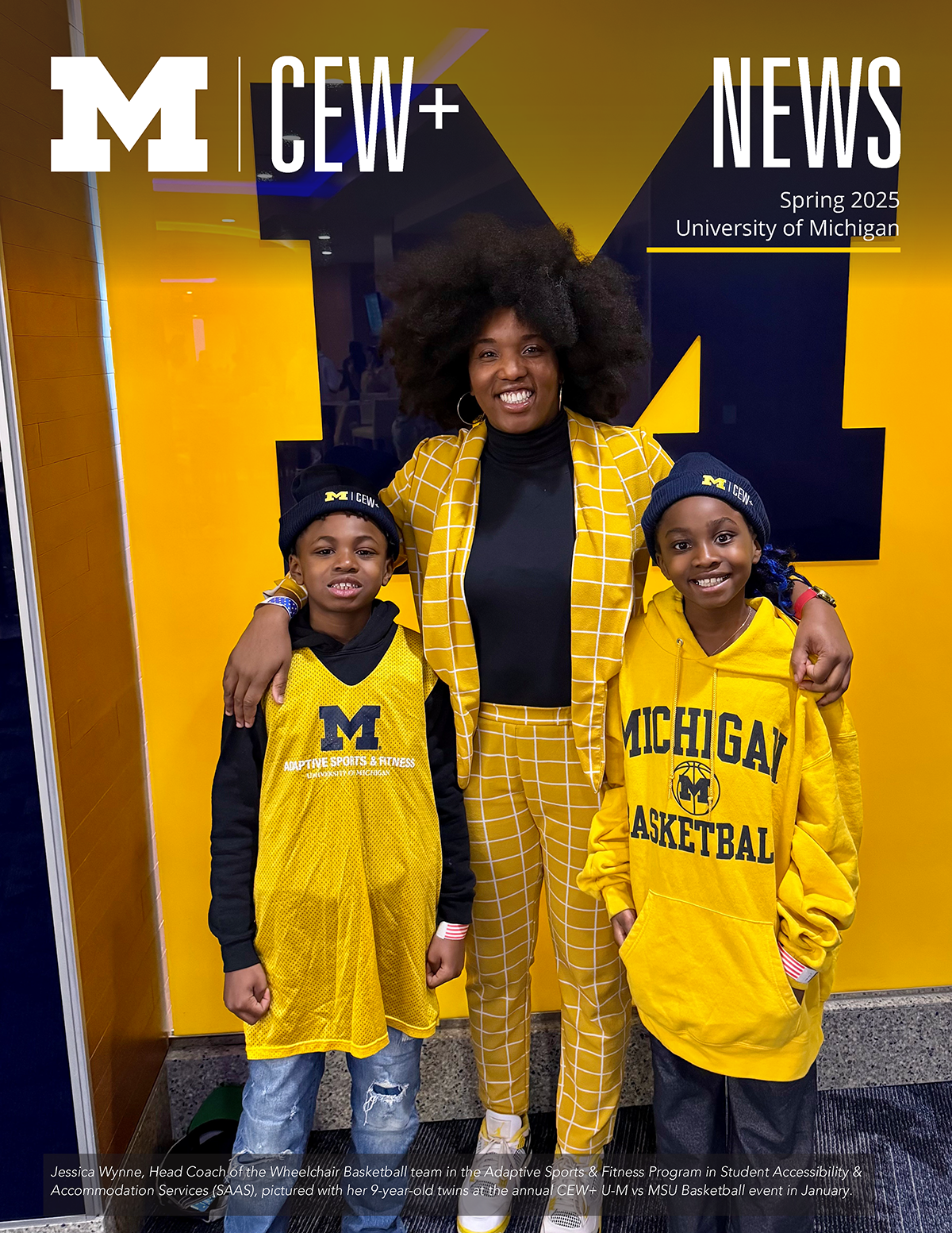 CEW+ logo, University of Michigan, Spring 2025