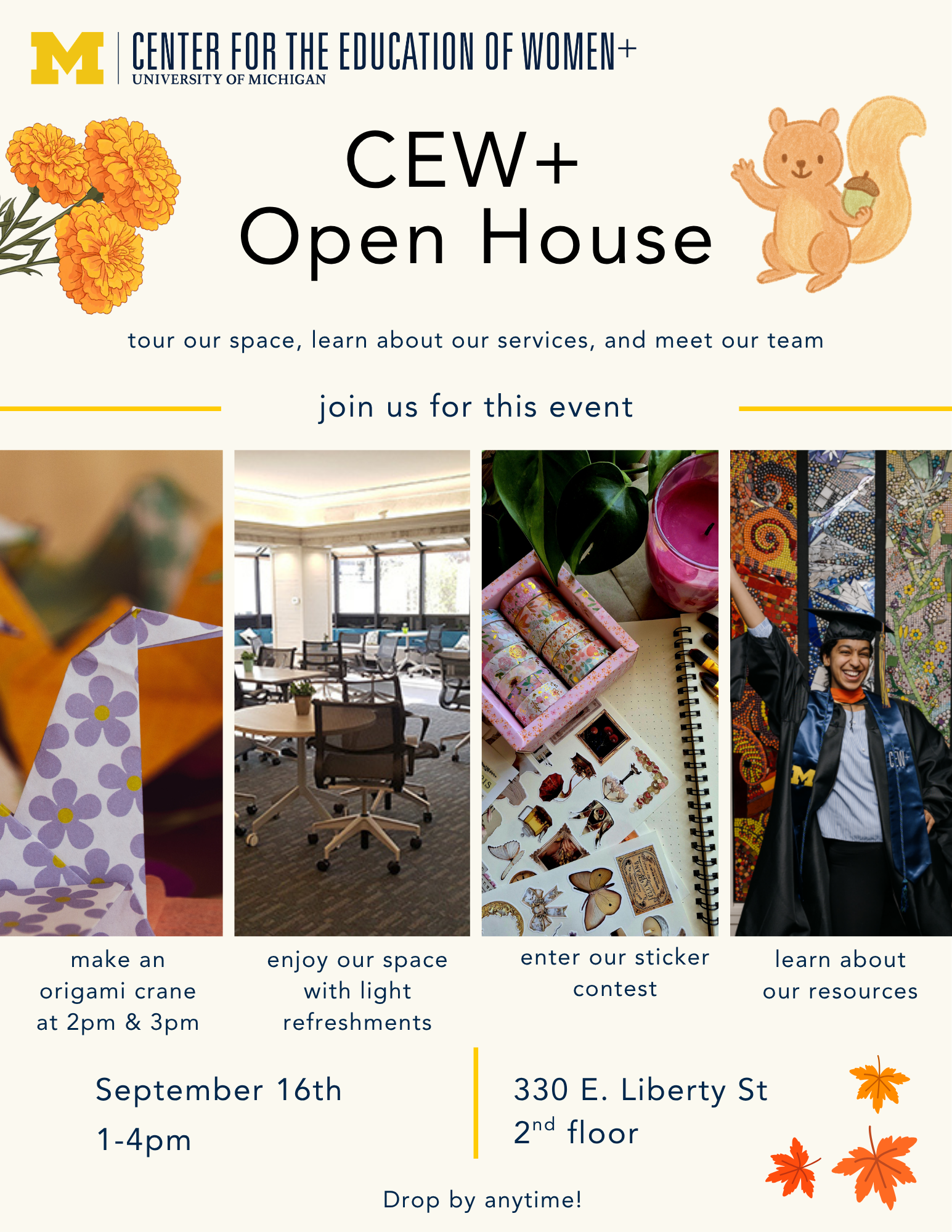 Open House flyer