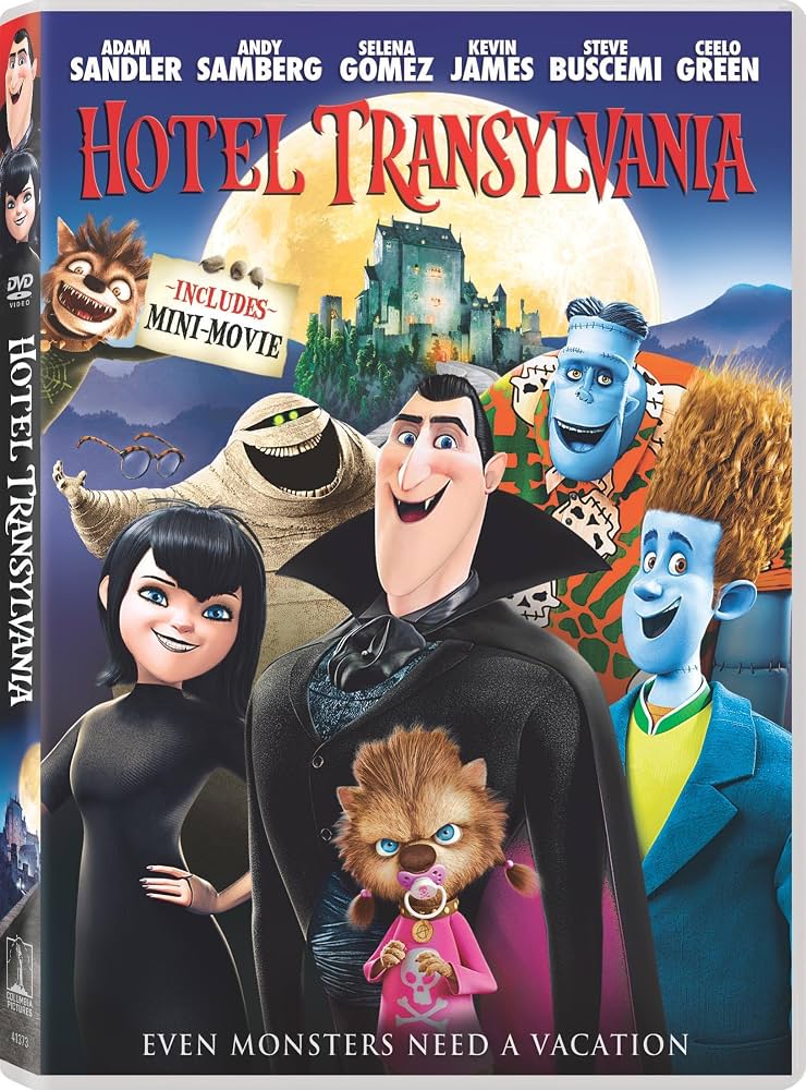 Hotel Transylvania VHS video cover